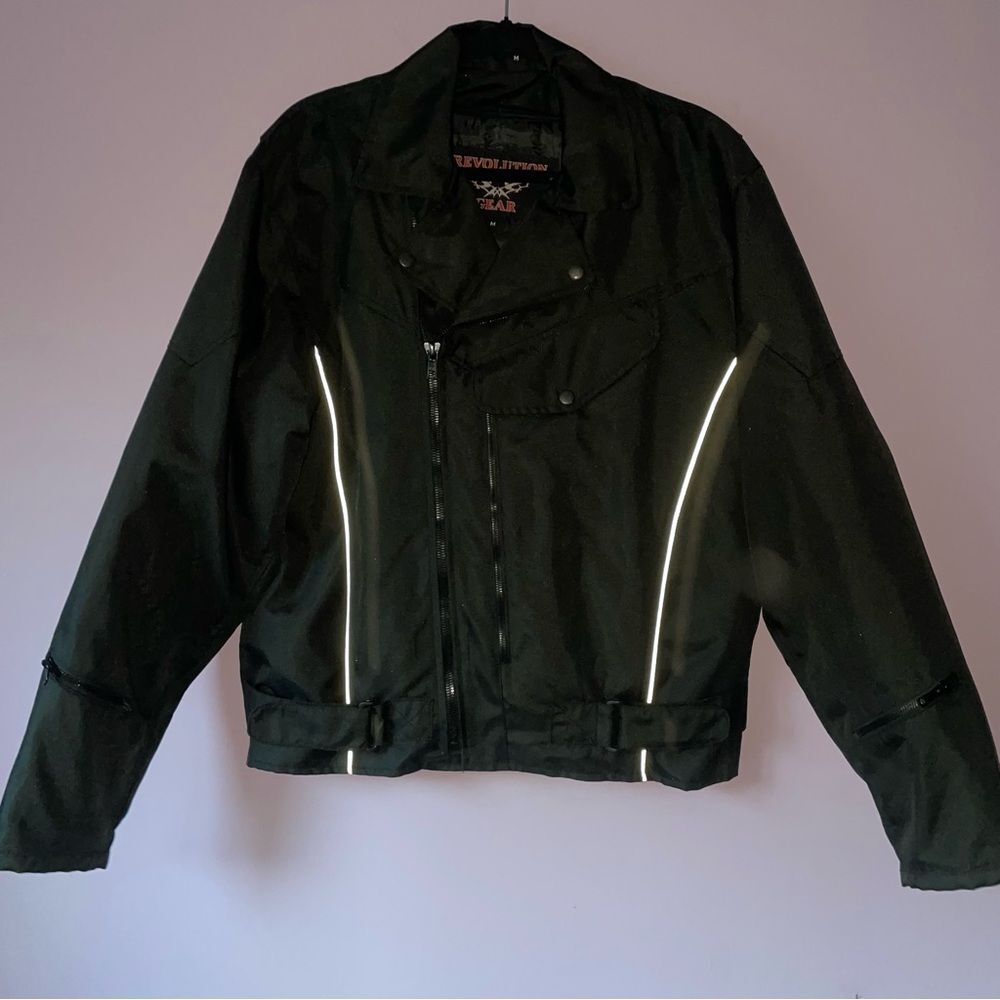 Revolution Gear Size M Motorcycle Jacket Black